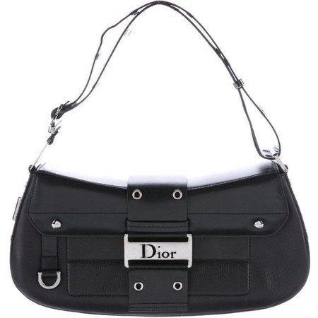 black dior bag