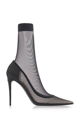 Lollo Tulle Ankle Boots By Dolce & Gabbana | Moda Operandi