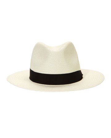 Rag & Bone White Panama Hat - INTERMIX®