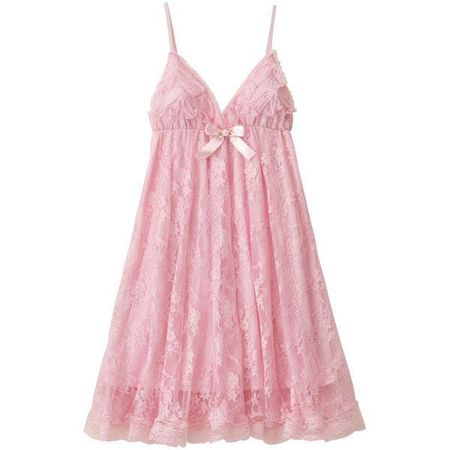 pink nightgown