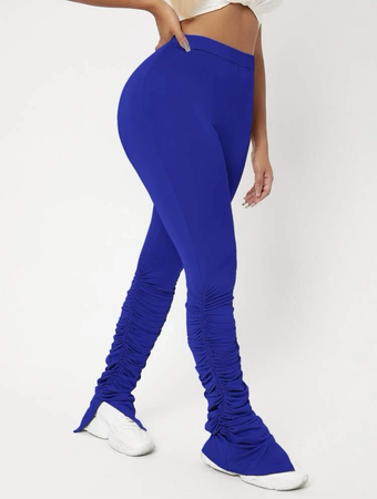 blue stack pants