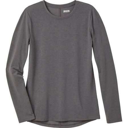 Women's Dry and Mighty Long Sleeve Crewneck duluth gray