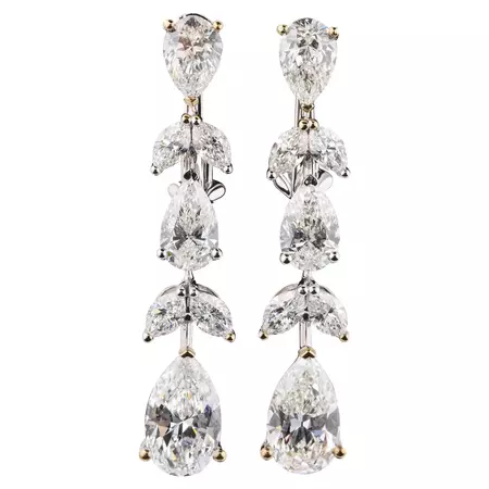 Diamond Drop Earrings Lorraine Schwartz