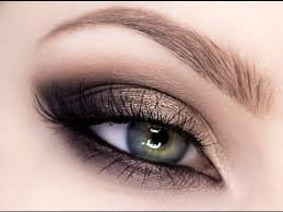 gold glam skomkey eye makeup look - Google Search