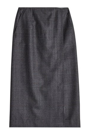 CALVIN KLEIN 205W39NYC - Wool Skirt - grey