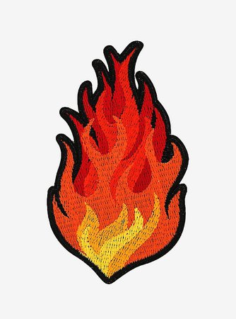 Flames Patch