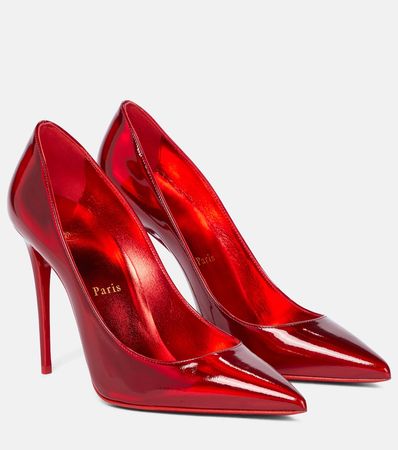 So Kate 100 Patent Leather Pumps in Red - Christian Louboutin | Mytheresa
