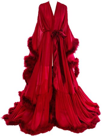 Amazon.com: BBCbridal Women's Sexy Chiffon Feathers Long Lingerie Nightgown Robe Collar Perspective Sheer Bathrobe Sleepwear B Purple XXXL: Clothing