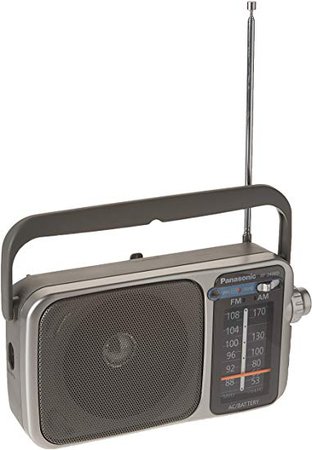 Panasonic Portable Radio AM/FM AC/DC, Silver (RF-2400): Amazon.ca: Electronics