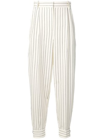 Alessandra Rich pinstriped tapered trousers $705 - Buy Online SS19 - Quick Shipping, Price