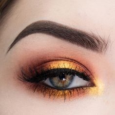 sunset gold eyeshadow