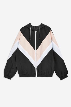 Colour Block Windbreaker Jacket | Topshop