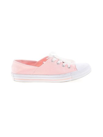 Converse Solid Pink Sneakers Size 7 - 63% off | thredUP