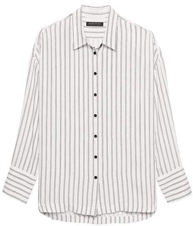 JAPAN ONLINE EXCLUSIVE Oversized Stripe Shirt