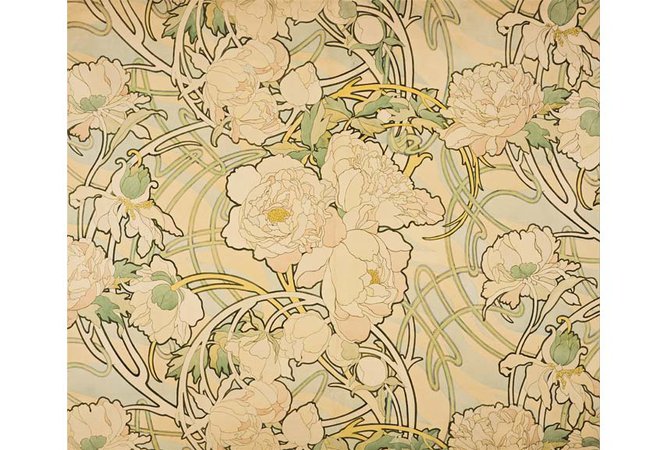 Art Nouveau - Art Nouveau Flower Patterns (#1156317) - HD Wallpaper & Backgrounds Download
