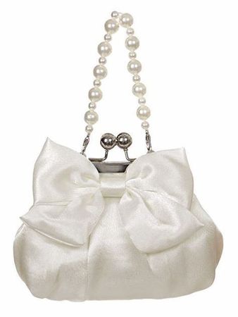 bow pearl bag