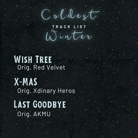 Dei5 Coldest Winter Christnas Album Track List