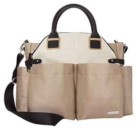 Amazon.com : Skip Hop Chelsea Downtown Chic Diaper Backpack, Champagne (Discontinued by Manufacturer) : Baby
