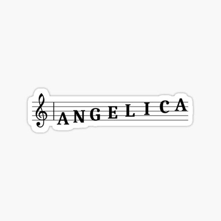 angelica name tag