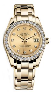 Rolex Lady Masterpiece Mid-Size Diamonds 81298 CD - Luxury Of Watches