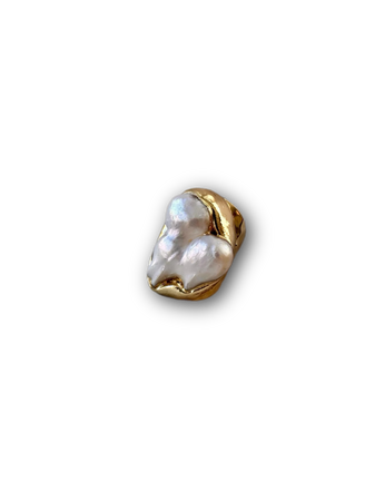 Baroque Pearl Ring, Chunky Ring, Gold Pearl Ring, Baroque Pearl, Chunky Gold Ring, Mother Of Pearl Ring, June Birthstone Ring, Pearl Ring Etsy jewelry