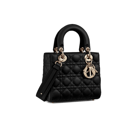 Lady Dior My ABCDior Bag Black Cannage Lambskin - Bags - Women's Fashion | DIOR