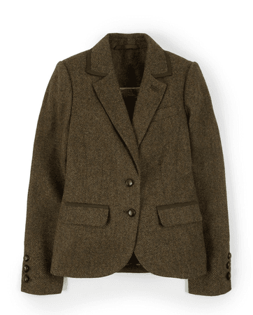 british tweed blazer