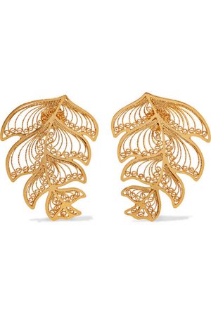 Mallarino | Erika gold vermeil earrings | NET-A-PORTER.COM