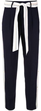 Comme Moi side stripe trousers