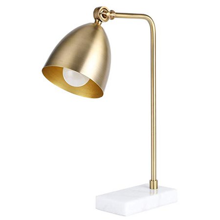 Amazon.com: CO-Z Gold Desk Lamps with Marble Base & Adjustable Metal Shade with E12 Bulb, 18.3 Inches Height for Desk Table Reading.: Gateway