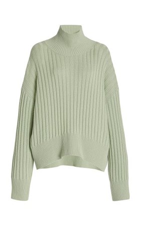 Ribbed-Knit Turtleneck Sweater By Le17 Septembre | Moda Operandi