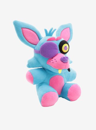 Funko Five Nights At Freddy's Blacklight Plushies Foxy (Blue) Collectible Plush