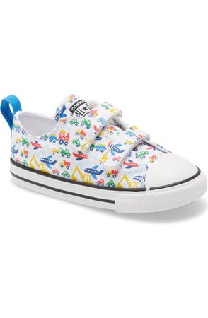 Converse Chuck Taylor® All Star® 2V Car Double Strap Sneaker (Baby, Walker & Toddler) | Nordstrom