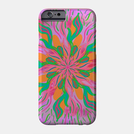 Pink hippie - Hippie - Phone Case | TeePublic