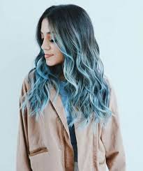 blue ombre hair - Google Search