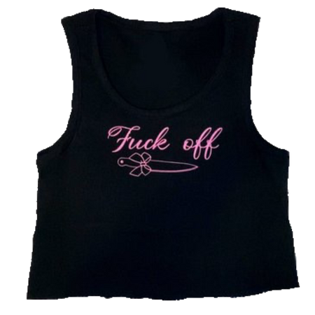 [undeadjoyf] cropped tank top (re-upload)