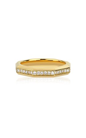 Celestial 18k Yellow Gold Diamond Ring By Ascher | Moda Operandi