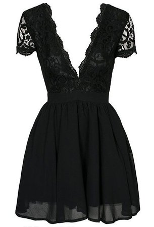 cute black dress