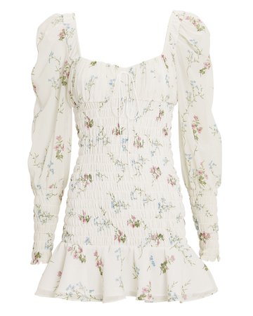 Dixon Floral Mini Dress | INTERMIX®