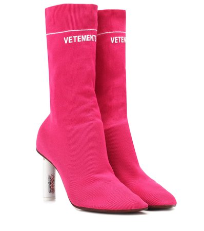 Stretch-Jersey Ankle Boots - Vetements | mytheresa