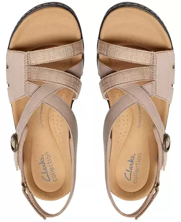 Clarks Merliah Bonita Strappy Block Heel Platform Sandals - Macy's