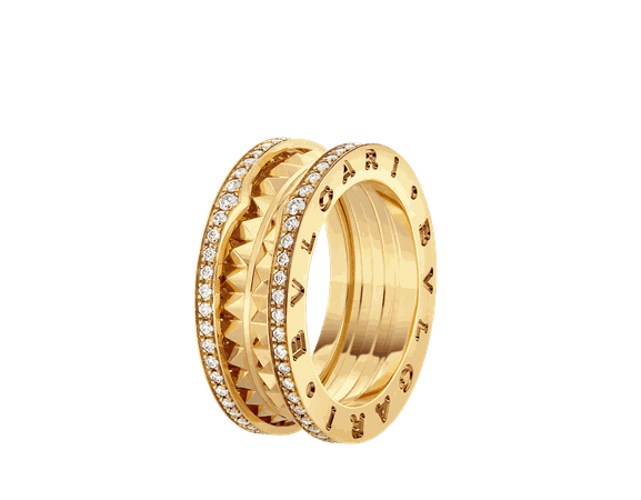B.zero1 Yellow gold Ring 358024 | Bvlgari