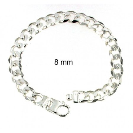 silver curb chain anklet - Google Search