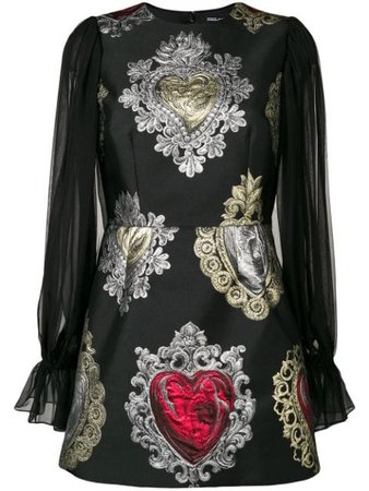 Dolce & Gabbana embroidered floral dress