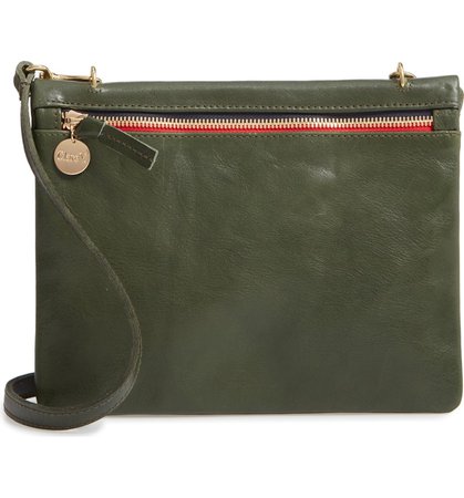 Clare V. Jumelle Leather Crossbody Bag | Nordstrom