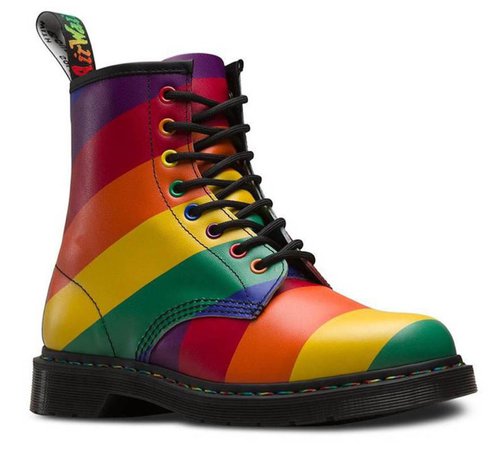 rainbow shoes