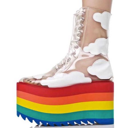 Rainbow / Transparent Shoes