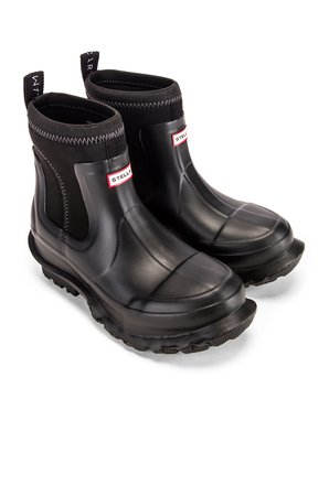 Stella McCartney Hunter Boots in Black | FWRD