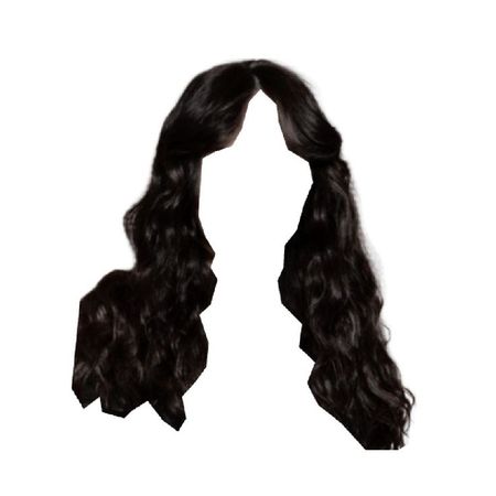 black curly wavy hair curtain bangs