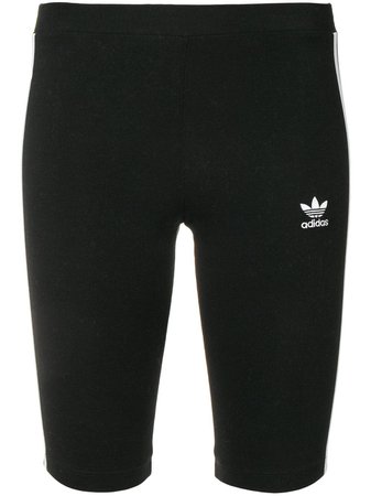 Black Adidas Side Stripe Cycling Shorts | Farfetch.com